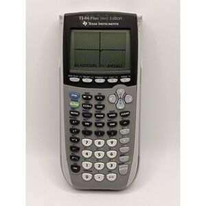 Texas Instruments TI-84 Plus Silver Edition Graphing Calculator Silver Gray